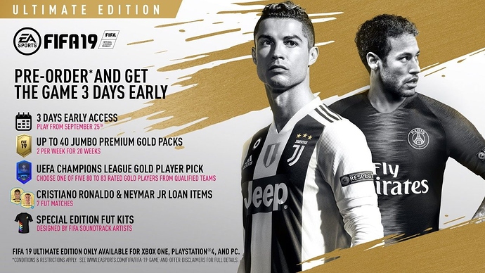Embed only FIFA 19 Ultimate Edition