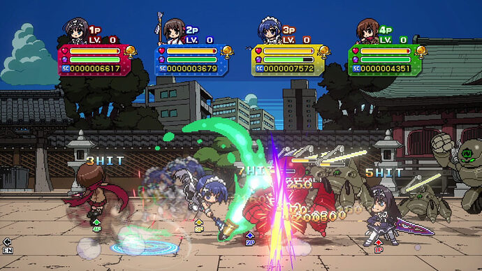 ss_fe6169ce8e010d88d636c859e5e6ab89ddefdd06.1920x1080-1024x576 Phantom Breaker: Battle Grounds Ultimate - Reecenzija - Šareni, preslatki, japanski beat'em up