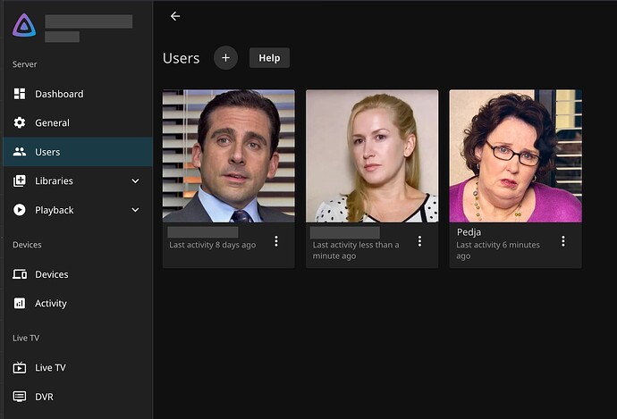 Jellyfin 6 - Users