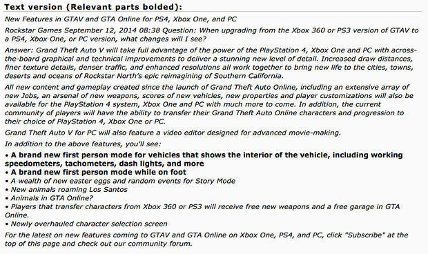 On Playstation's game page for GTA Online it says that the free